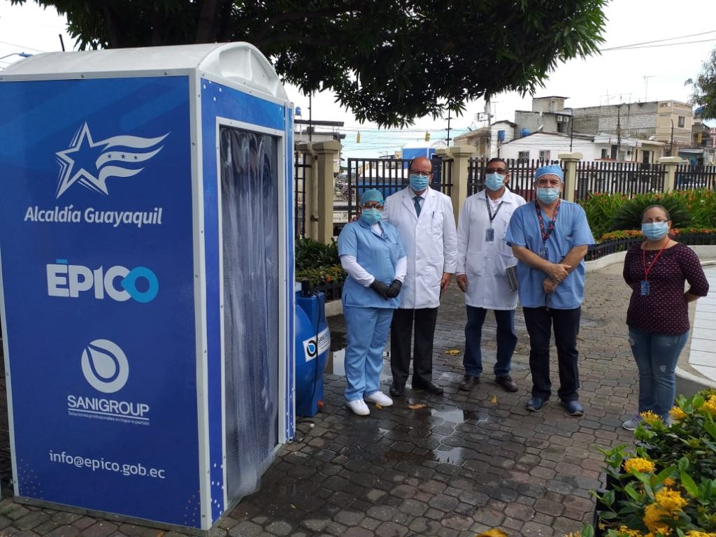 press 5 cabinas sanitizadoras