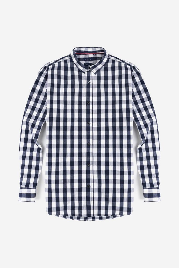 camisa de cuadros stefano