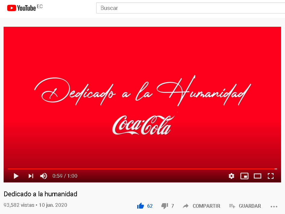 coca cola humanidad