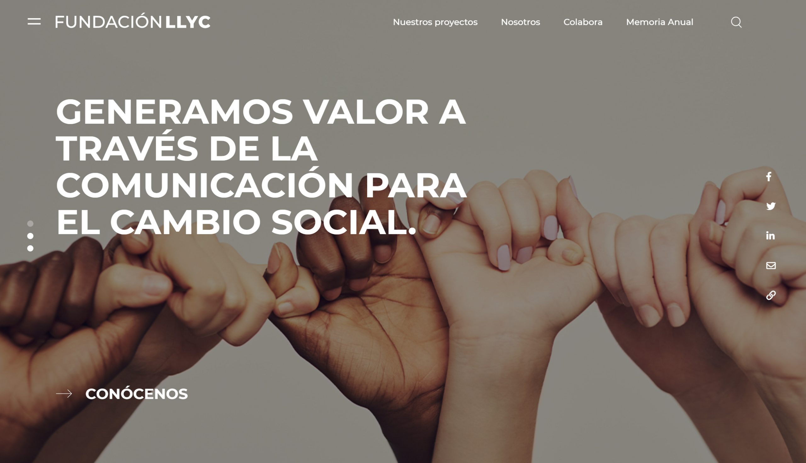 fundacionllyc web