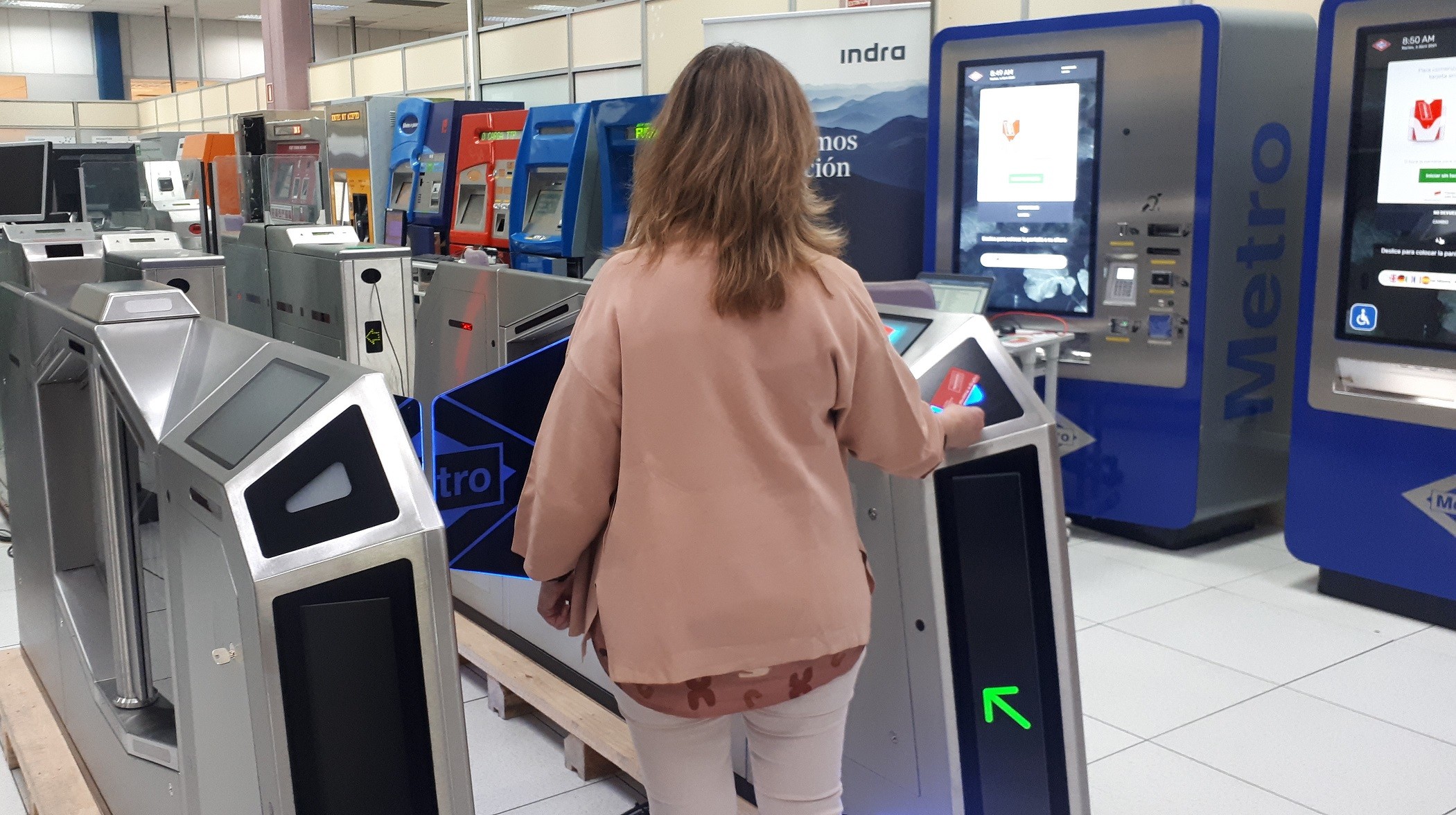 laboratorio de ticketing de indra paso metro de madrid 2 1