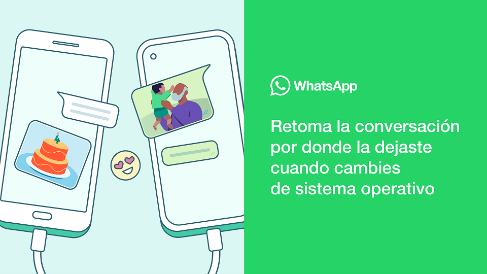 es whatsapp importing chat history illustration