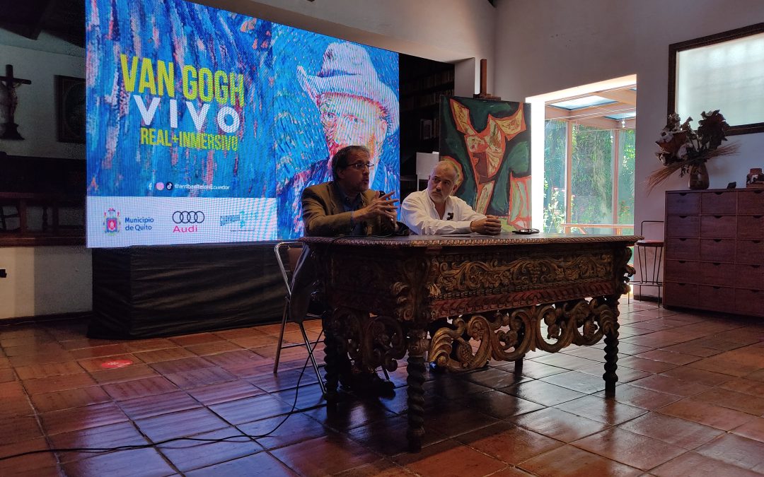 rueda de prensa van gogh vivo