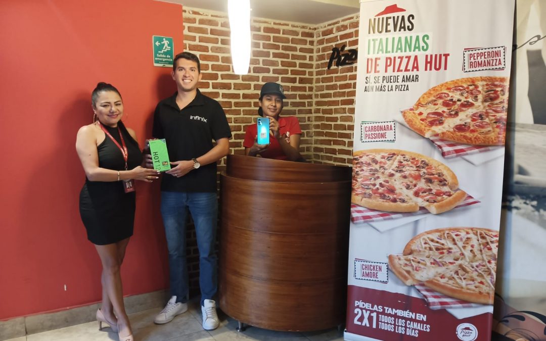 tatiana yaguana pizza hut y juan pablo segovia infinix
