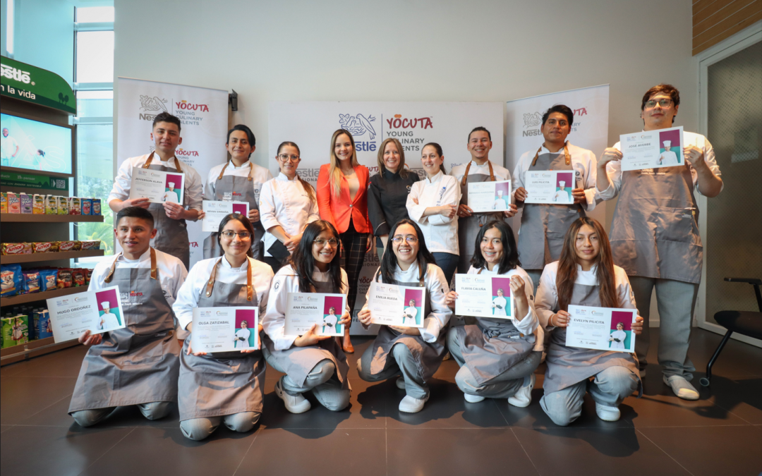 nestlE professional capacita a jOvenes talentos culinarios bajo el programa yocuta 1