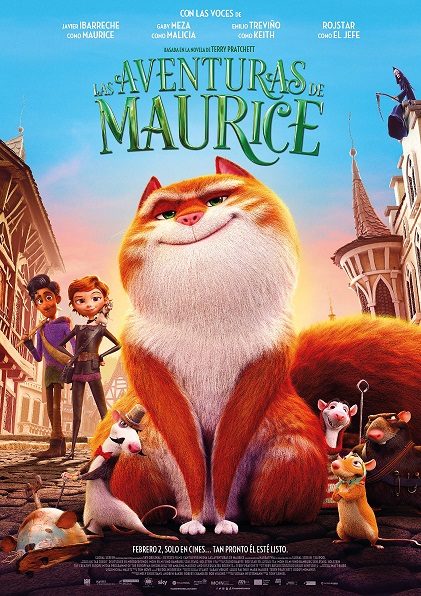the amazing maurice poster din a1 alt the amazing maurice poster din a1 alt