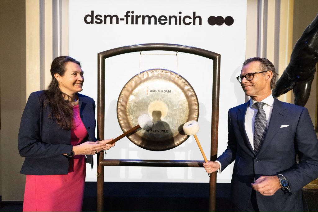 dsm firmenich co ceos at stock exchange dsm firmenich co ceos at stock exchange